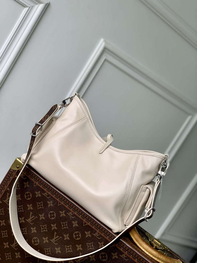 LV M12919 Louis Vuitton CarryAll Cargo Vibe PM Bag Vanilla - Default Title - View 3