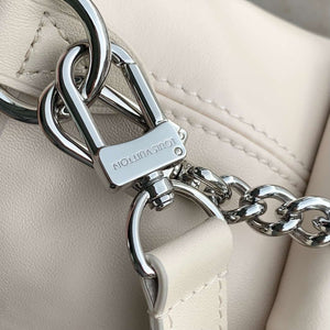 LV M12919 Louis Vuitton CarryAll Cargo Vibe PM Bag Vanilla - Default Title - View 5