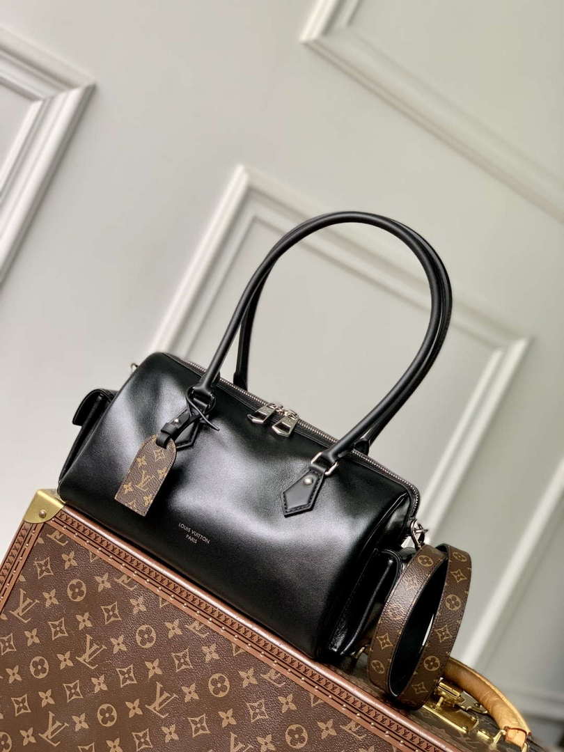 LV M12934 Louis Vuitton Speedy Cargo Vibe Bag Black
