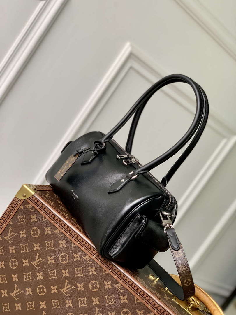 LV M12934 Louis Vuitton Speedy Cargo Vibe Bag Black