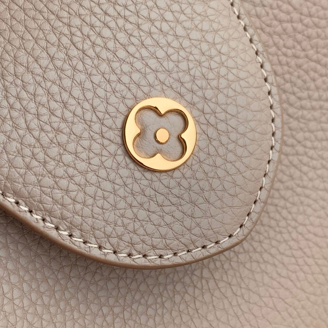 LV M12935 Louis Vuitton Capucines Mini Handbag Galet Gray