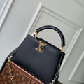 LV M12936 Louis Vuitton Capucines BB Handbag Black