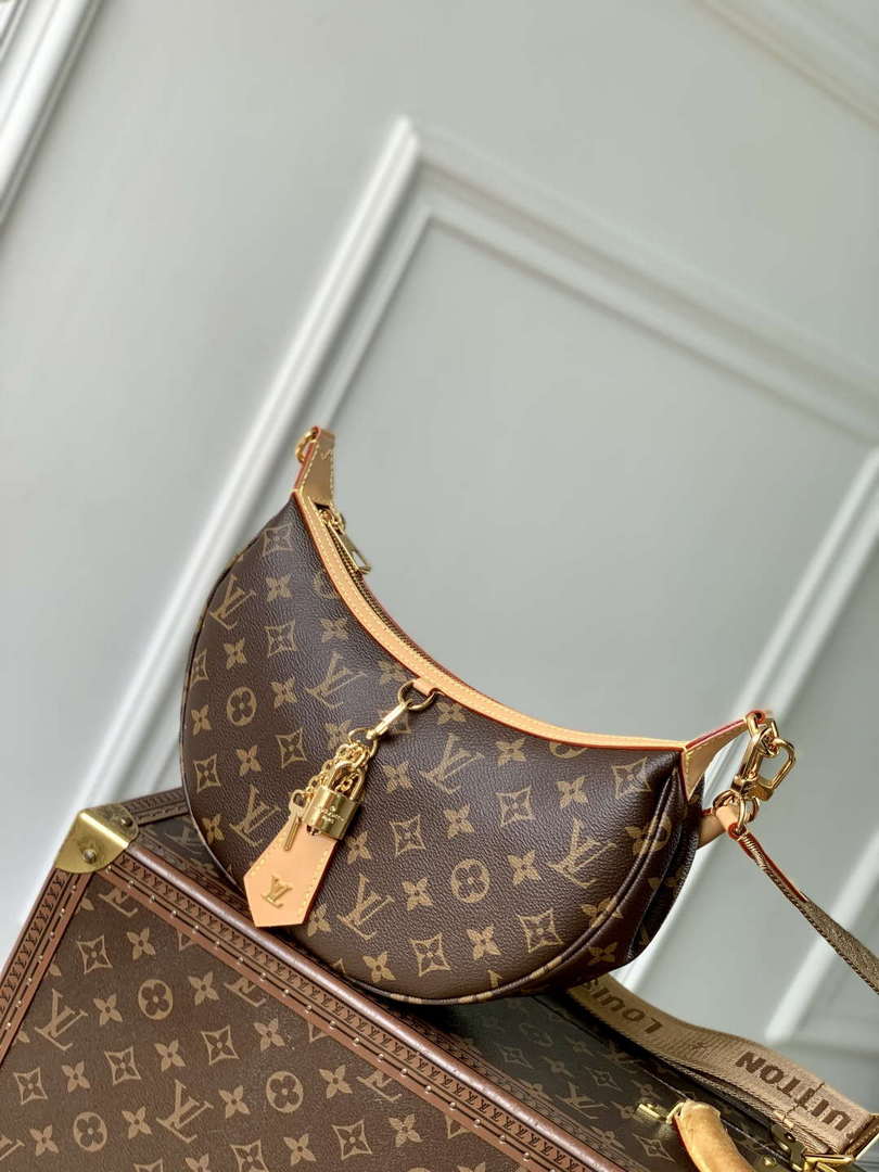 LV M12939 Louis Vuitton Looping Handbag Monogram
