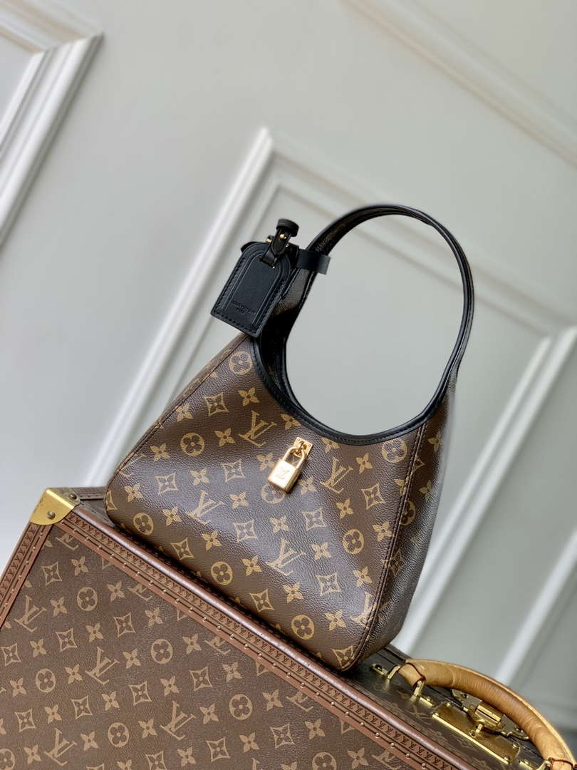 LV M12940 Louis Vuitton The Drop PM Handbag Monogram