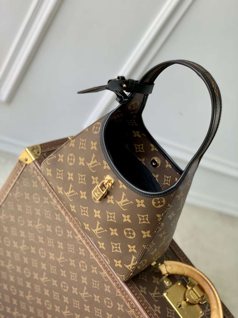 LV M12940 Louis Vuitton The Drop PM Handbag Monogram