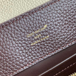 LV M12952 Louis Vuitton Capucines BB Bag Taurillon leather Chocolate Brown - Default Title - View 8
