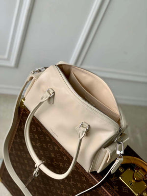 LV M12965 Louis Vuitton Speedy Cargo Vibe Bag Vanilla - Default Title - View 9