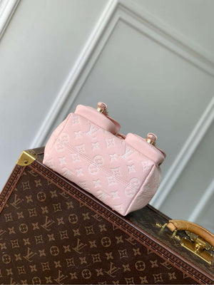 LV M12987 Louis Vuitton Backup Bicolor Monogram Empreinte leather  Pink - Default Title - View 4