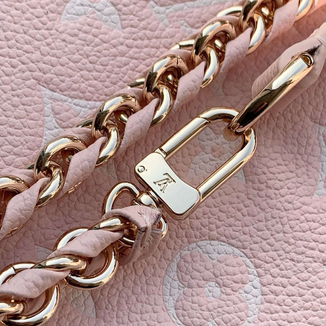 LV M12987 Louis Vuitton Backup Bicolor Monogram Empreinte leather  Pink