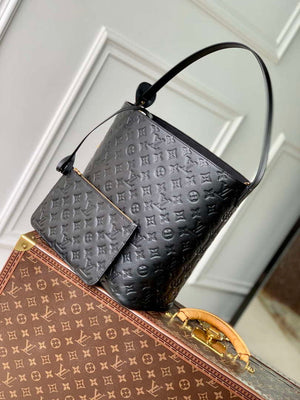 LV M13044 Louis Vuitton All In GM Bag Monogram Empreinte leather Black - Default Title - View 2