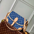 LV M13070 Louis Vuitton Diane Handbag Denim Blue - Default Title - View 1