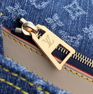 LV M13070 Louis Vuitton Diane Handbag Denim Blue - Default Title - View 7
