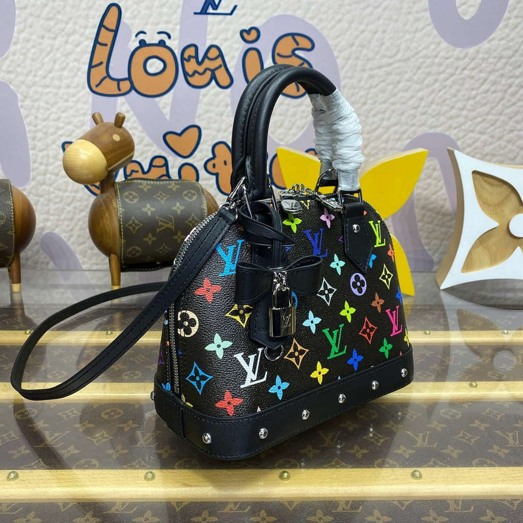 LV M13078 Louis Vuitton LV x TM Alma BB Bag Other Monogram Canvas Black