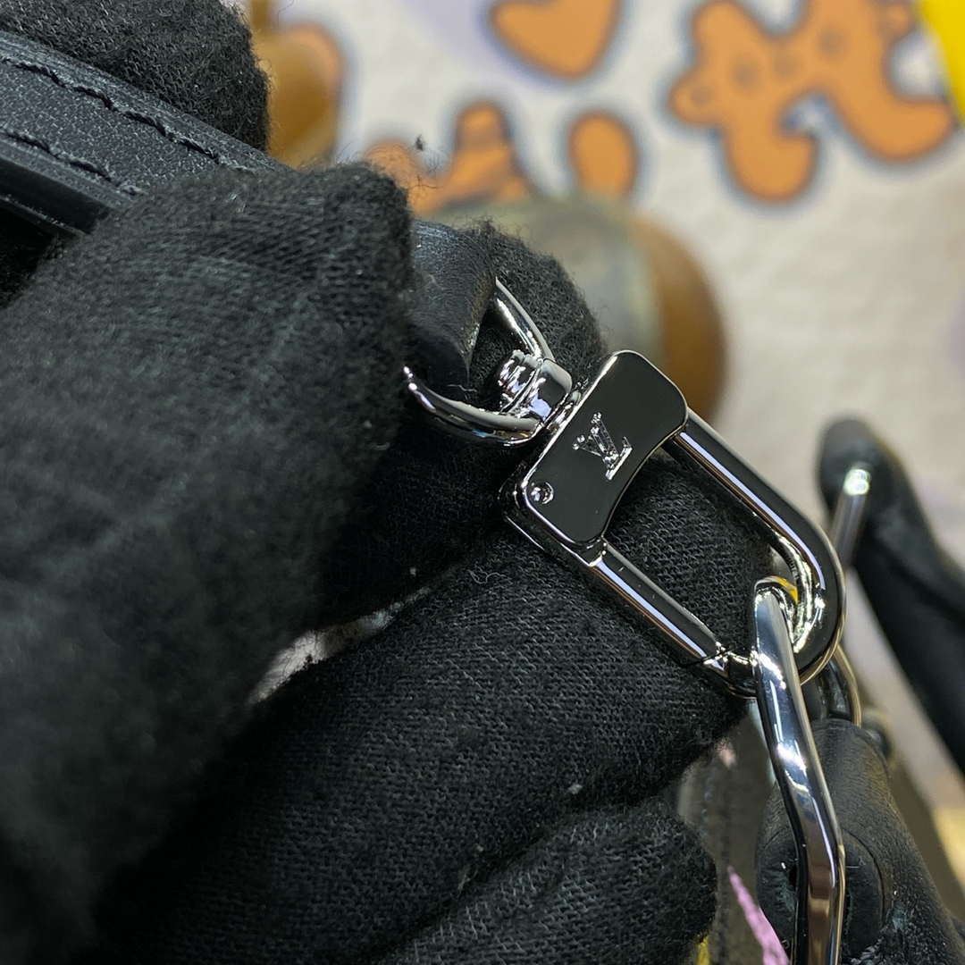 LV M13078 Louis Vuitton LV x TM Alma BB Bag Other Monogram Canvas Black - Default Title - View 6