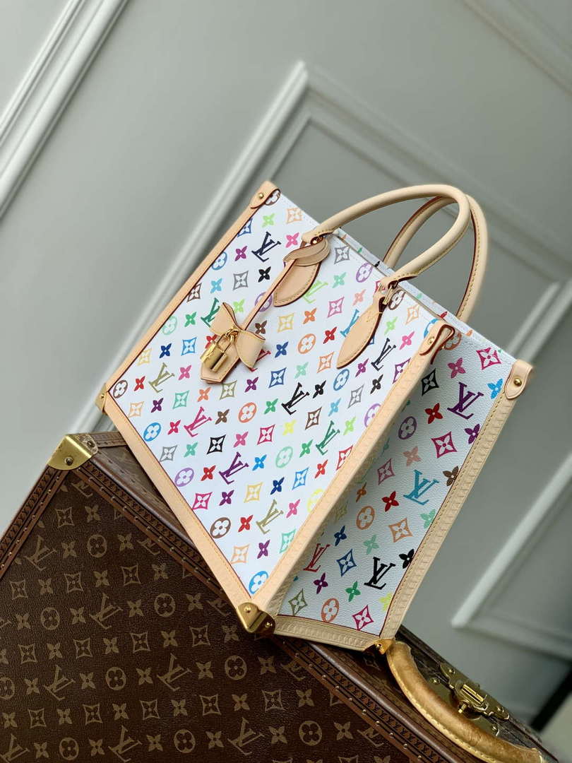 LV M13079 Louis Vuitton LV x TM OnTheGo MM Handbag Multicolored