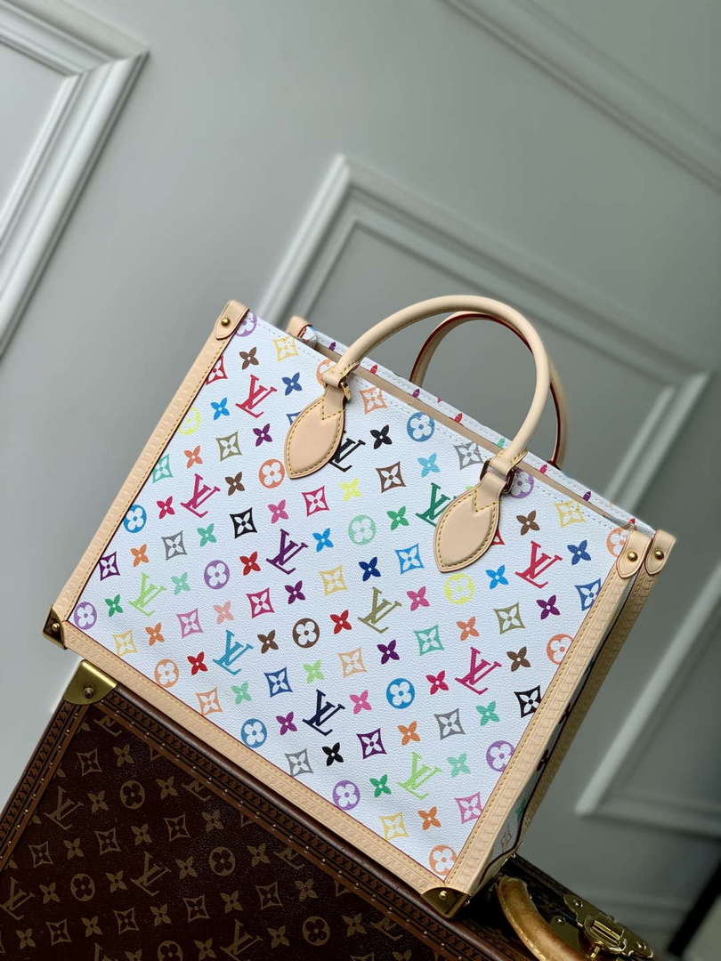 LV M13079 Louis Vuitton LV x TM OnTheGo MM Handbag Multicolored