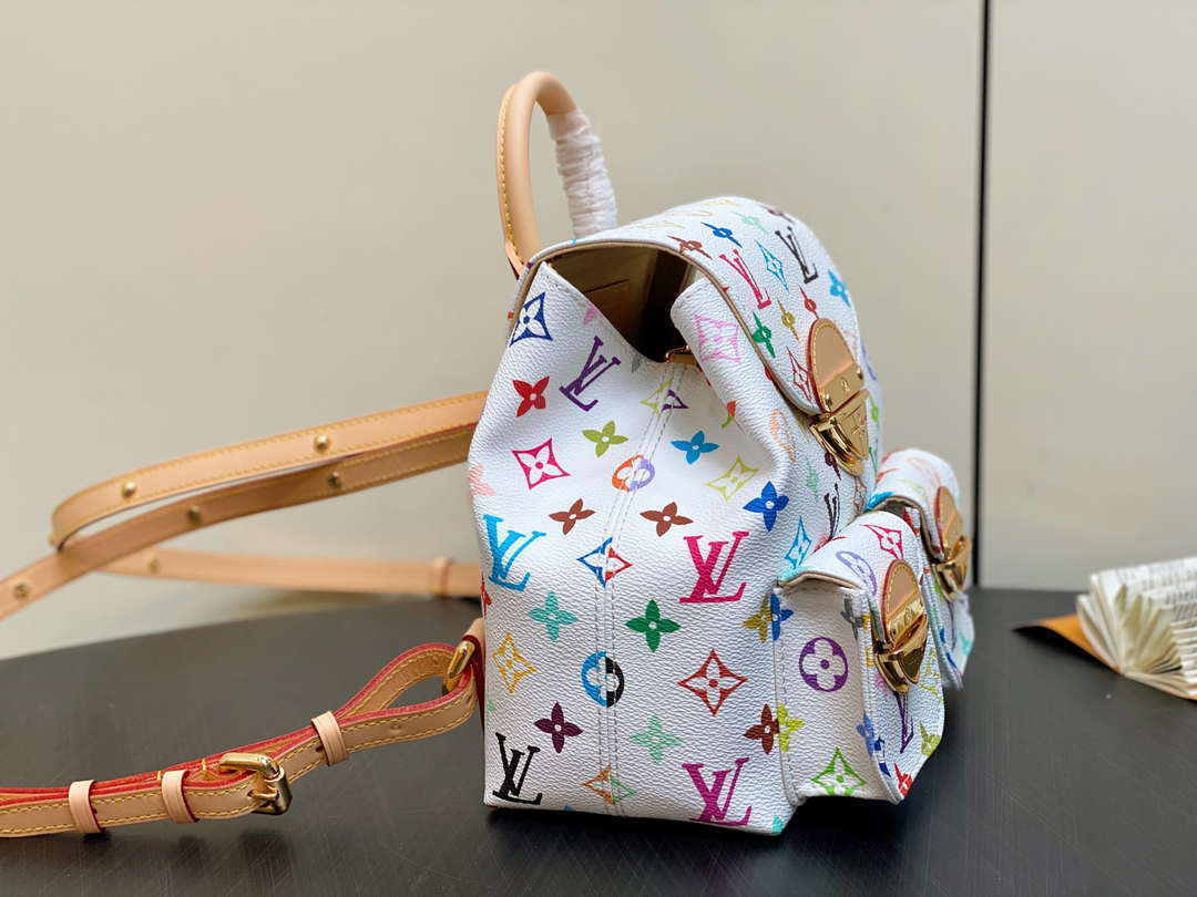 LV M13081 Louis Vuitton LV x TM Venice Backpack Multicolored Othre Monogram canvas - Default Title - View 2