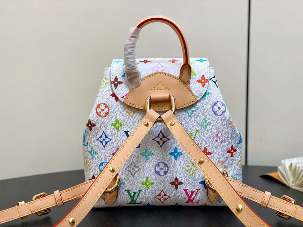 LV M13081 Louis Vuitton LV x TM Venice Backpack Multicolored Othre Monogram canvas
