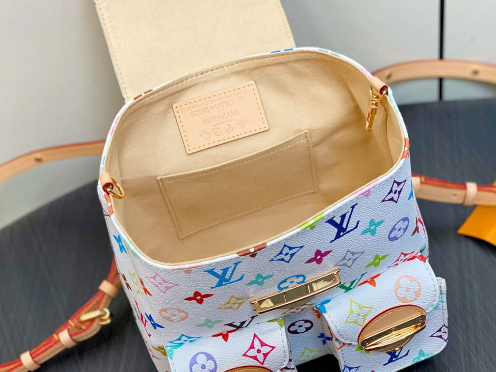 LV M13081 Louis Vuitton LV x TM Venice Backpack Multicolored Othre Monogram canvas