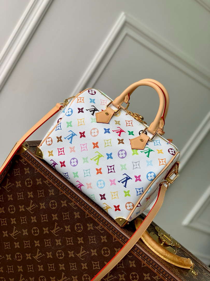 LV M13085 Louis Vuitton LV x TM  Speedy Bandouliere 25 Multicolored Monogram