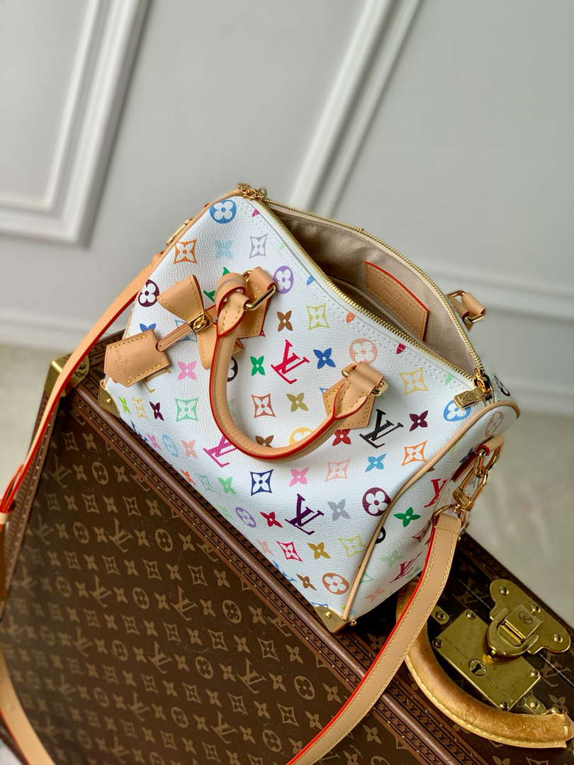 LV M13085 Louis Vuitton LV x TM  Speedy Bandouliere 25 Multicolored Monogram