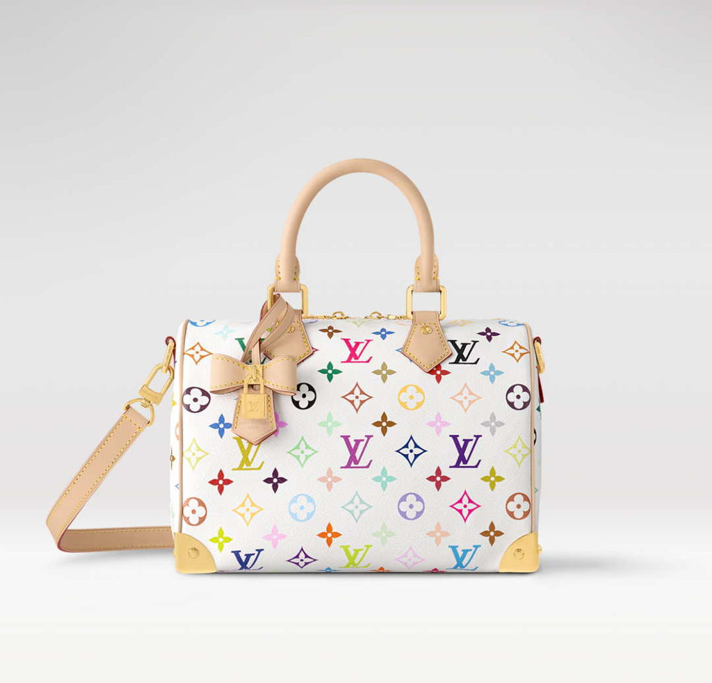 LV M13085 Louis Vuitton LV x TM Speedy Bandouliere 25 Multicolored