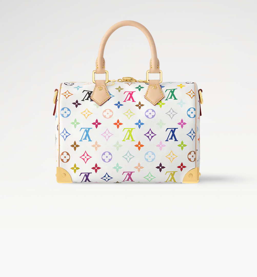 LV M13085 Louis Vuitton LV x TM Speedy Bandouliere 25 Multicolored