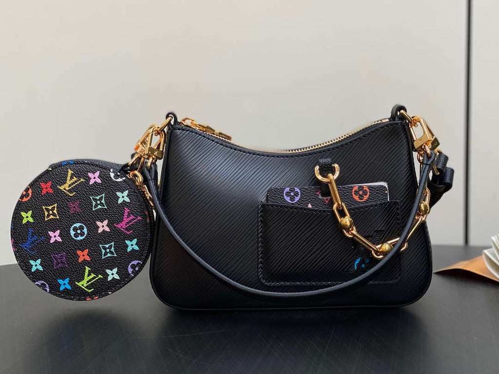 LV M13099 Louis Vuitton LV x TM Marellini Black Multicolored
