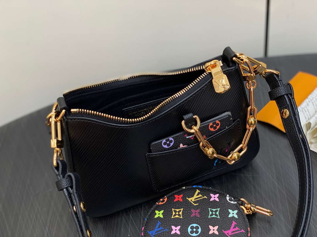 LV M13099 Louis Vuitton LV x TM Marellini Black Multicolored