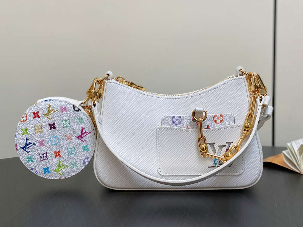 LV M13100 Louis Vuitton LV x TM Marellini White Multicolored