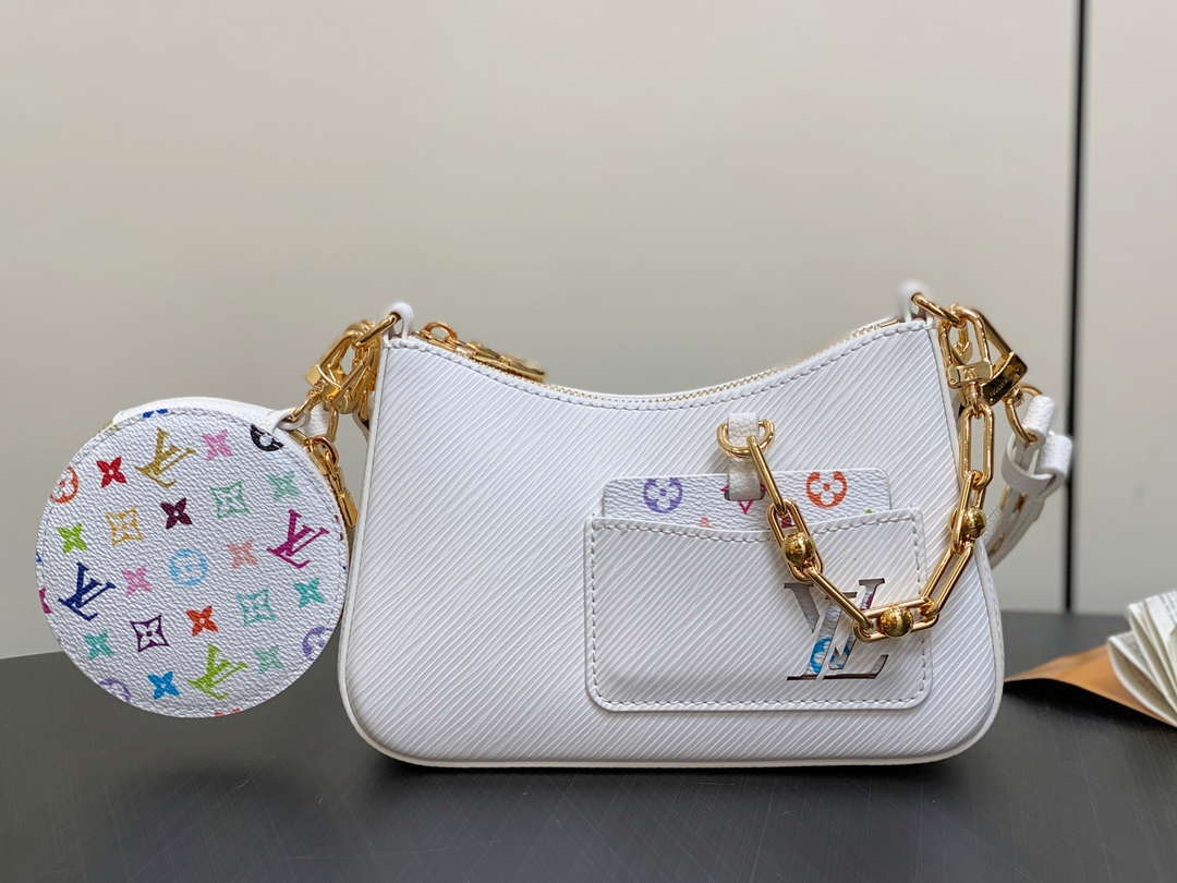 LV M13100 Louis Vuitton LV x TM Marellini White Multicolored - Default Title - View 2