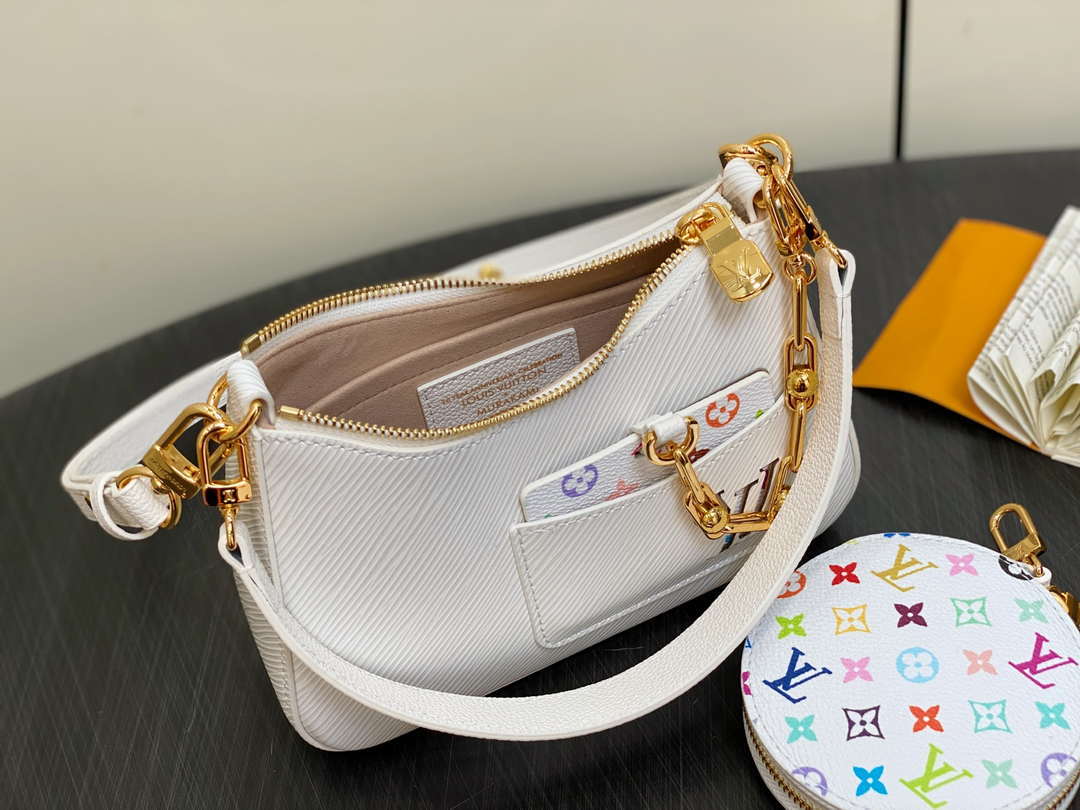 LV M13100 Louis Vuitton LV x TM Marellini White Multicolored