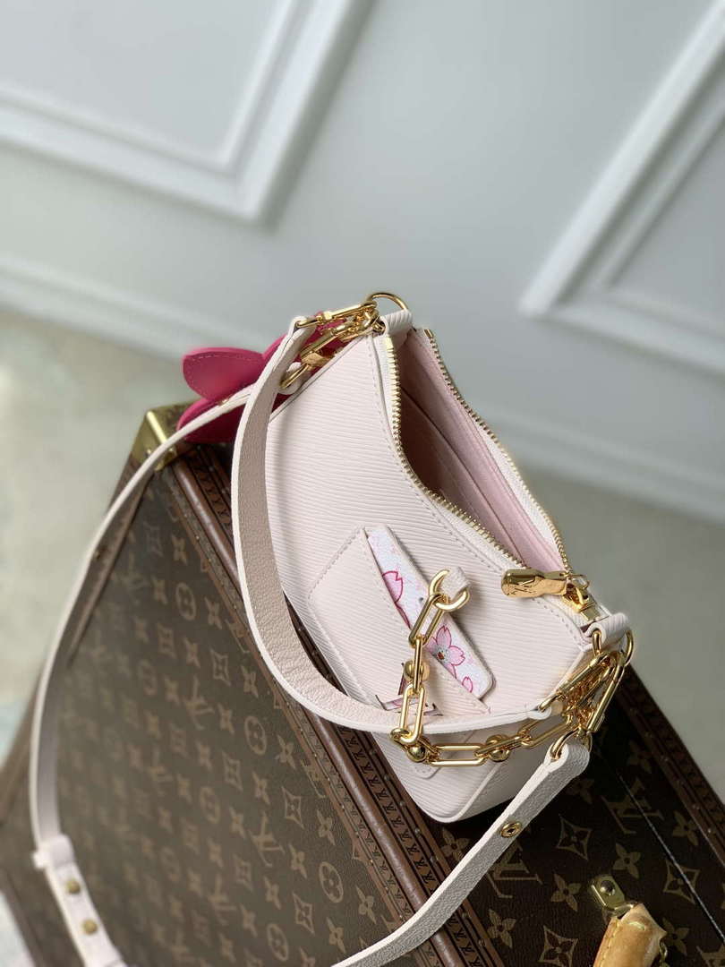 LV M13101 Louis Vuitton LV x TM Marellini Handbag Cheeky Pink - Default Title - View 9