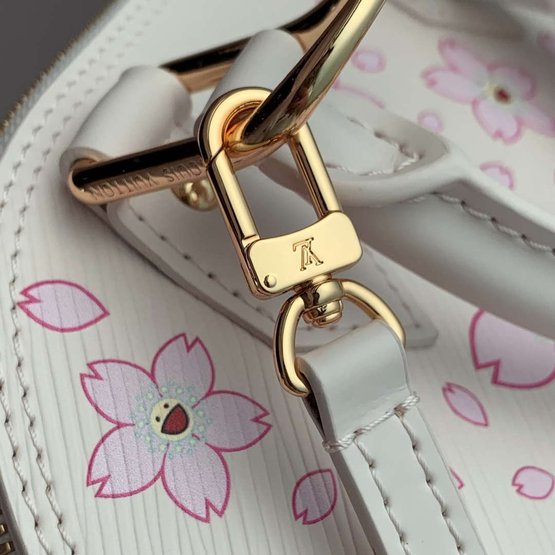 LV M13104 Louis Vuitton LV x TM Alma BB Handbag Cheeky Pink