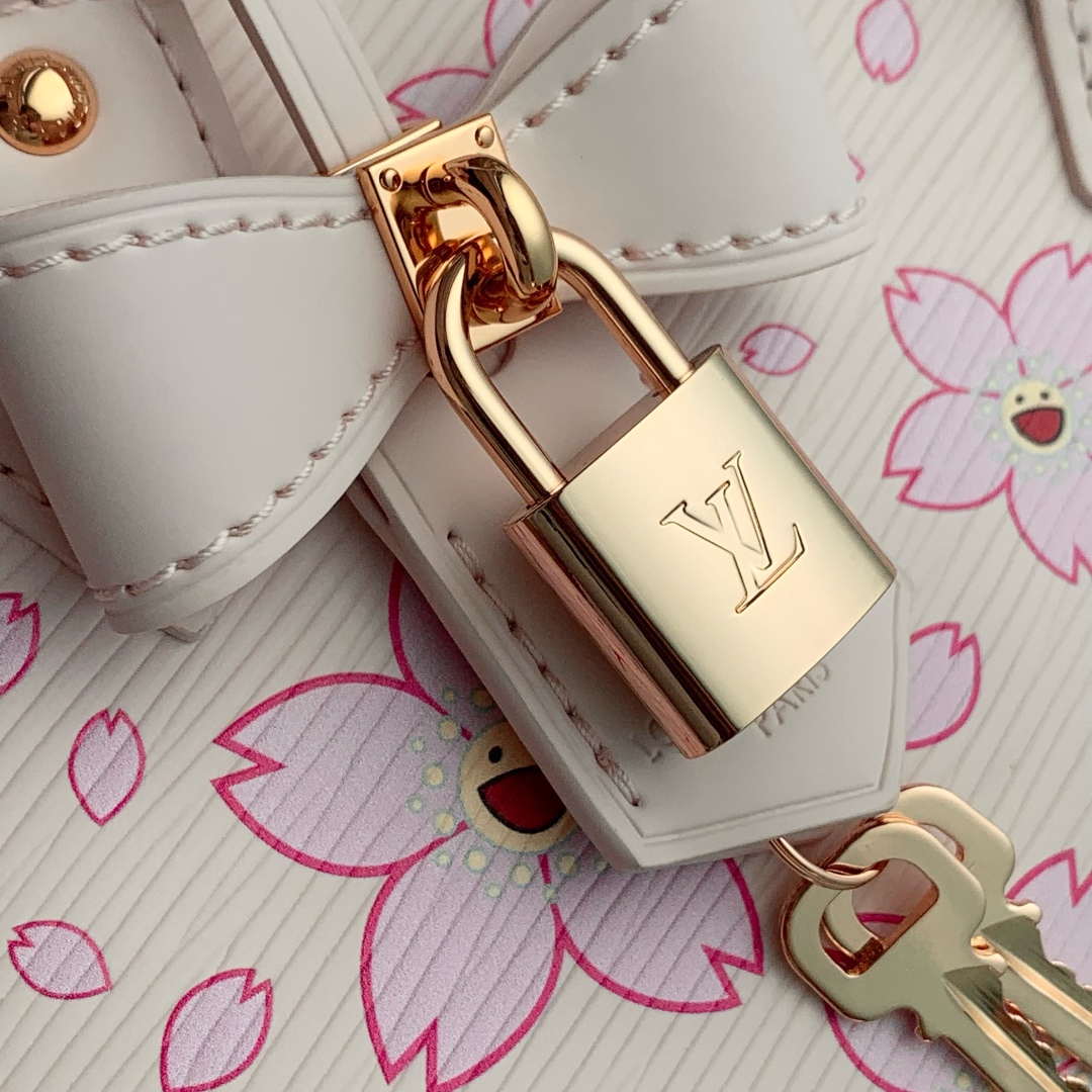 LV M13104 Louis Vuitton LV x TM Alma BB Handbag Cheeky Pink - Default Title - View 7