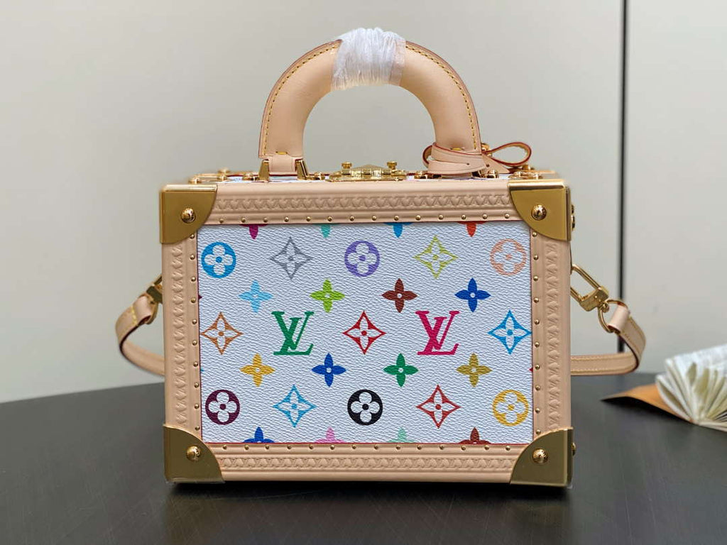 LV M13125 Louis Vuitton LV x TM Petite Valise Multicolored