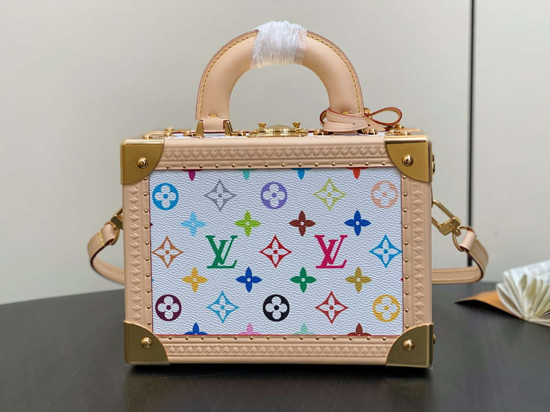 LV M13125 Louis Vuitton LV x TM Petite Valise Multicolored