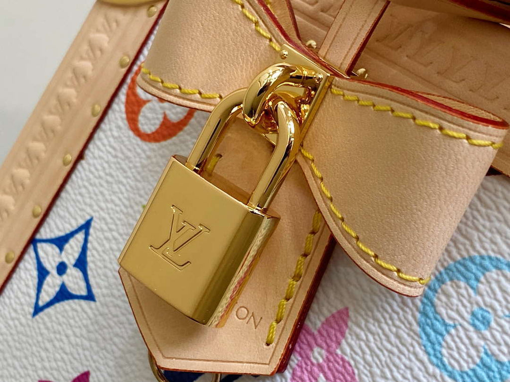 LV M13125 Louis Vuitton LV x TM Petite Valise Multicolored