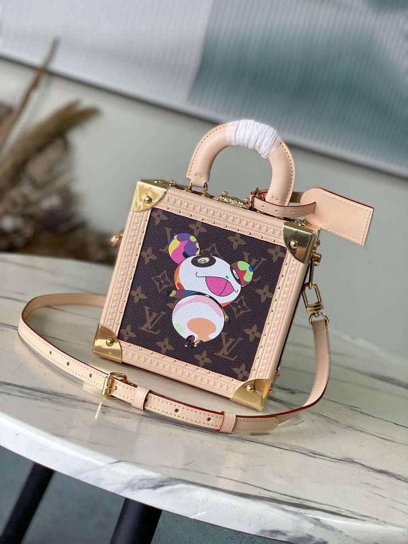 LV M13127 Louis Vuitton LV x TM Mini Square Trunk Monogram