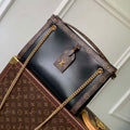 LV M13140 Louis Vuitton Nova PM Calfskin leather Bag Black - Default Title - View 1