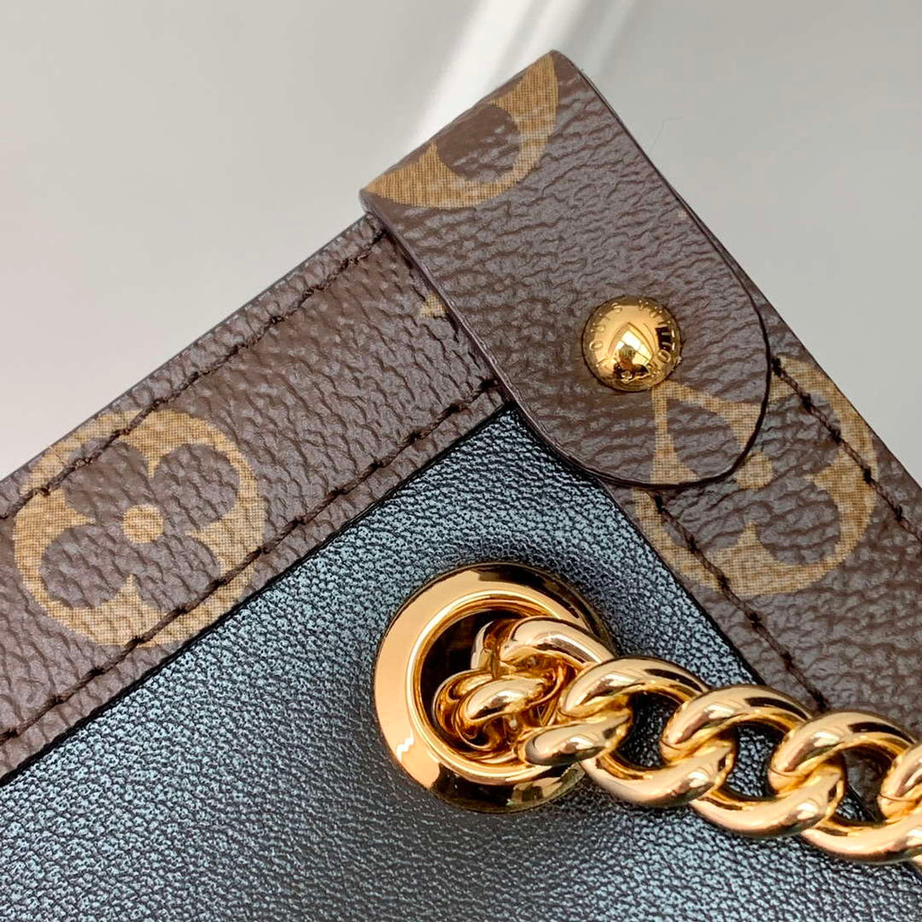 LV M13140 Louis Vuitton Nova PM Calfskin leather Bag Black