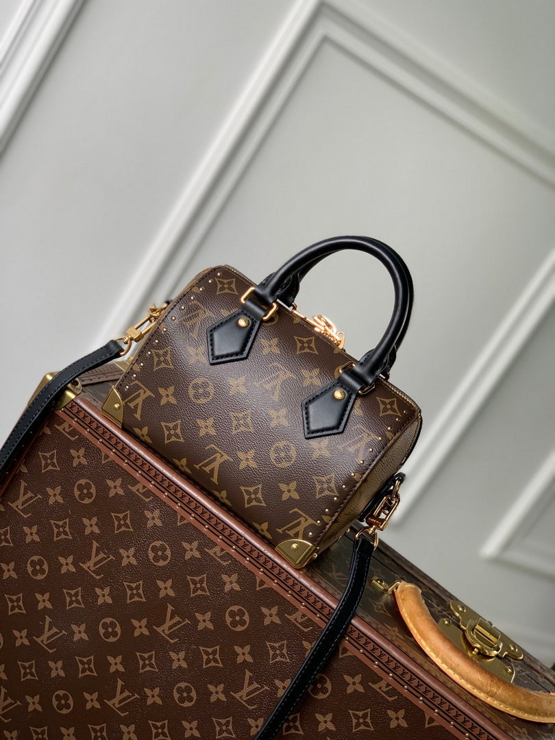 LV M13146 Louis Vuitton Speedy Trunk 20 Bag Monogram