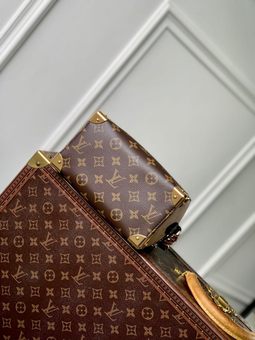 LV M13146 Louis Vuitton Speedy Trunk 20 Bag Monogram