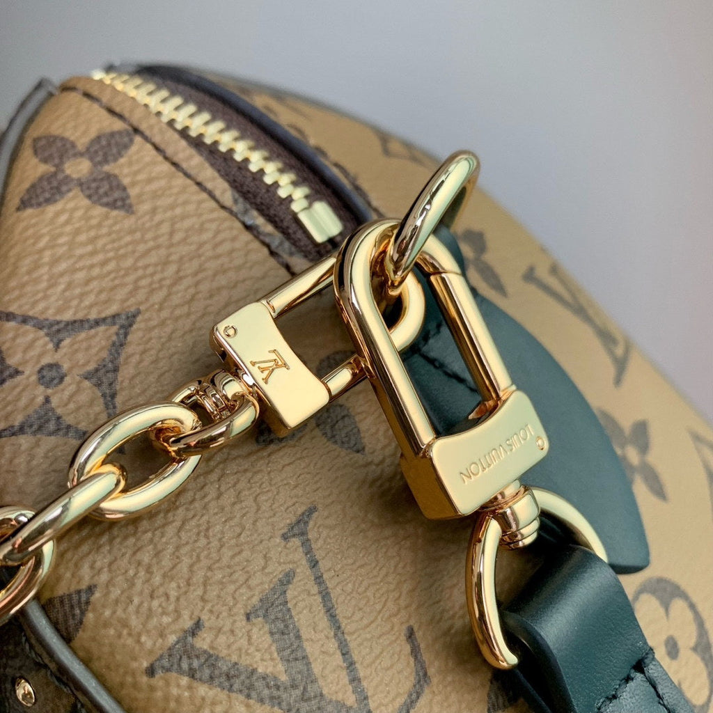LV M13146 Louis Vuitton Speedy Trunk 20 Bag Monogram