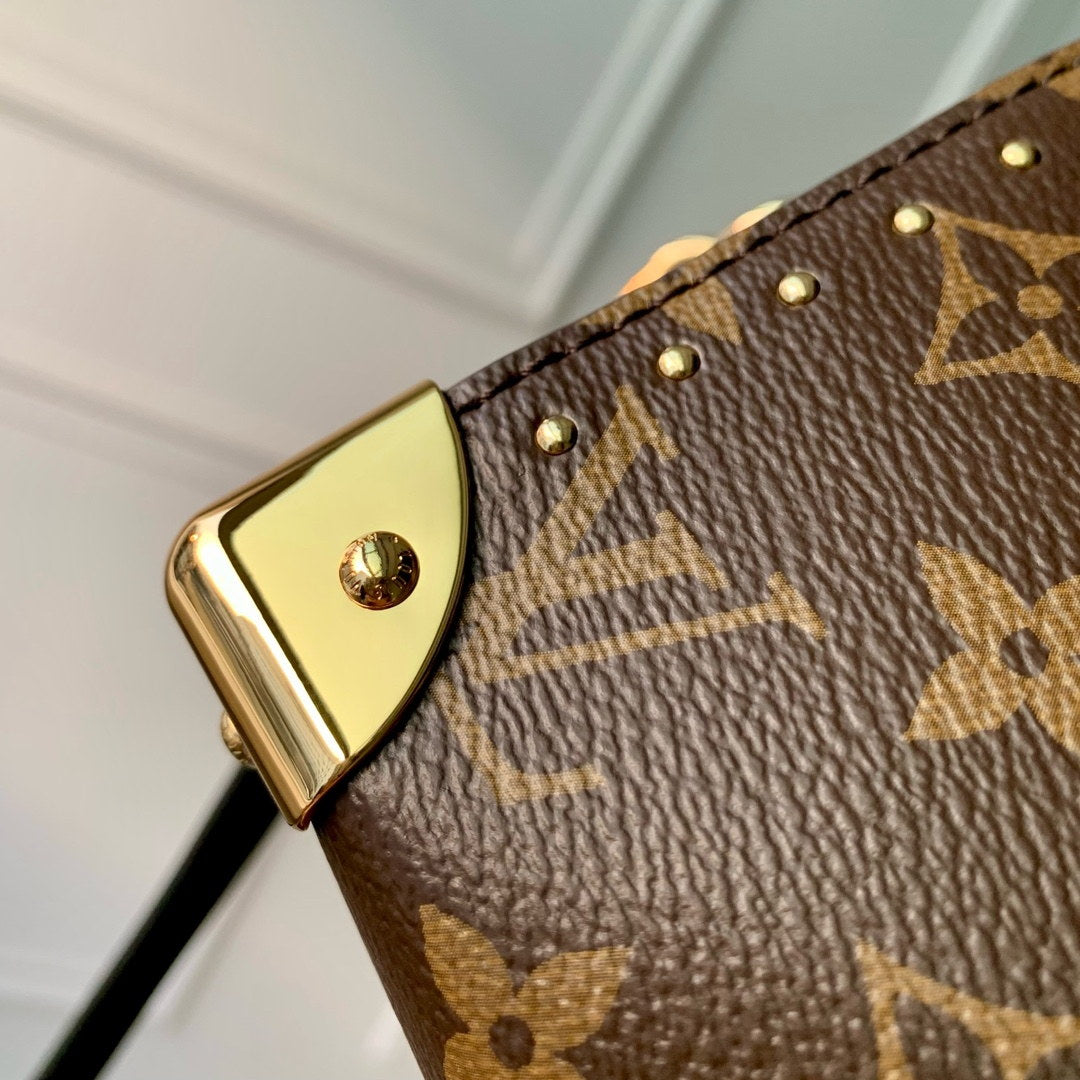 LV M13146 Louis Vuitton Speedy Trunk 20 Bag Monogram