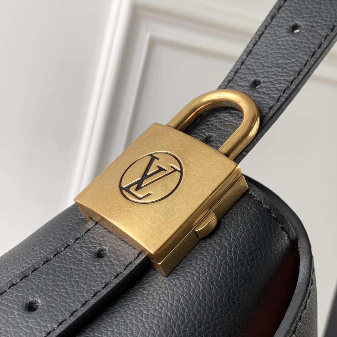 LV M13148 Louis Vuitton Low Key Messenger Bag Black - Default Title - View 12