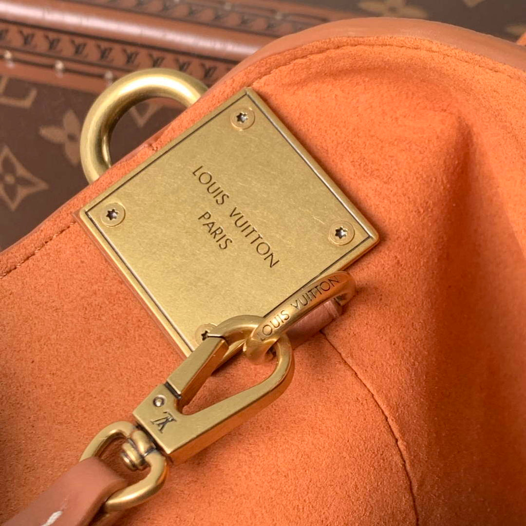LV M13151 Louis Vuitton Low Key Messenger Bag Cognac Brown