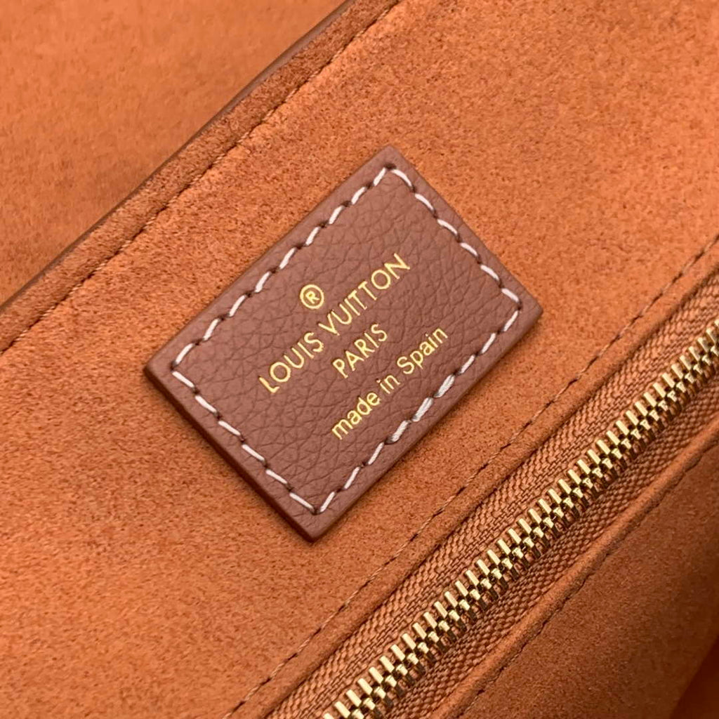 LV M13151 Louis Vuitton Low Key Messenger Bag Cognac Brown