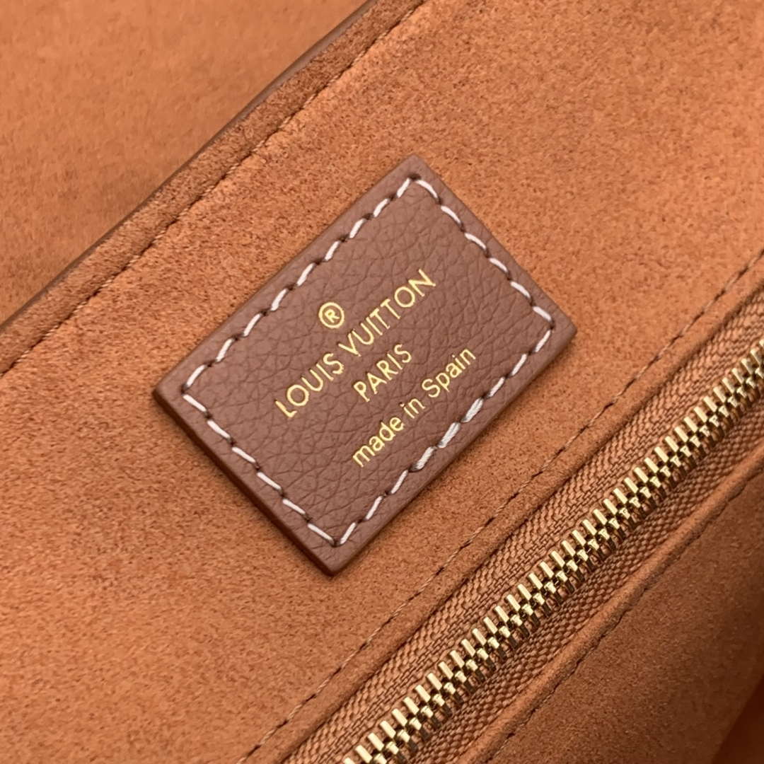 LV M13151 Louis Vuitton Low Key Messenger Bag Cognac Brown - Default Title - View 8
