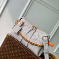 LV M13157 Louis Vuitton Hand It All PM Bag Pink Gray - Default Title - View 1